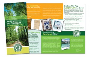 Rainforest Alliance Tri-Fold Brochure