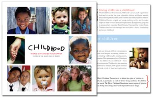 World Childhood Foundation Brochure